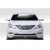 2011-2013 Hyundai Sonata Racer Front Lip Under Air Dam Spoiler - 1 Piece - image 1