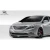 2011-2013 Hyundai Sonata Racer Front Lip Under Air Dam Spoiler - 1 Piece - image 3