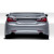 2011-2013 Hyundai Sonata Racer Rear Lip Under Air Dam Spoiler - 1 Piece - image 1
