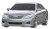 2007-2011 Toyota Camry Duraflex Racer Side Skirts Rocker Panels 2 Piece