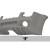 2004-2008 Lamborghini Gallardo AF-1 Wide Body Rear Bumper ( GFK ) - 1 Piece - image 3