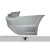 2003-2010 Bentley Continental GT GTC AF-1 Rear Bumper ( GFK ) - 1 Piece - image 5