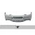 2003-2010 Bentley Continental GT AF-1 Rear Bumper - image 6