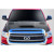 2014-2021 Toyota Tundra Carbon Creations RK-S Hood - 1 Piece - image 1