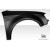 2006-2008 Audi A4 S4 B7 4DR Duraflex RS4 Wide Body Front Fenders - 2 Piece - image 8