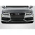 2012-2015 Audi A7 S Line Carbon Fiber Front Lip - image 1