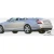 2007-2009 Mercedes S Class S65 Look Rear Bumper - image 5