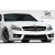 2009-2012 Mercedes SL Class R230 SL65 Look Front Bumper - 1 Piece - image 3