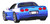 1997-2004 Chevrolet Corvette C5 Duraflex SP-R Rear Bumper Cover 1 Piece