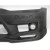 2003-2006 Hyundai Tiburon Duraflex Spec-R Front Bumper - 1 Piece - image 6