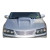 2000-2005 Chevrolet Impala Duraflex Spyder 3 Hood - 1 Piece - image 1
