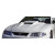 1994-1998 Ford Mustang Duraflex Spyder 3 Hood - 1 Piece - image 1