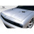2008-2023 Dodge Challenger Duraflex SRT Look Hood - 1 Piece - image 3