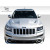 2011-2022 Jeep Grand Cherokee SRT Look Hood - 1 Piece - image 4