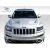 2011-2022 Jeep Grand Cherokee SRT Look Hood - 1 Piece - image 3
