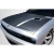 2008-2023 Dodge Challenger SRT Look Carbon Fiber Hood - image 1