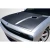 2008-2023 Dodge Challenger SRT Look Carbon Fiber Hood - image 2