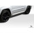 2005-2010 Jeep Grand Cherokee SRT Look Side Skirt Rocker Panels - 2 Piece - image 9