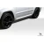 2005-2010 Jeep Grand Cherokee SRT Look Side Skirt Rocker Panels - 2 Piece - image 3
