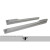 2004-2010 BMW 6 Series E63 E64 2DR Convertible AF-2 Wide Body Side Skirts Rocker Panels ( GFK ) - 2 Piece (S) - image 6