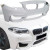 FRP Type-M4 Style Front Bumper and Lip 2pc > BMW 5-Series (F10) 2011-2016 > 4dr - image 7