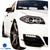 ModeloDrive FRP WAL Front Bumper > BMW 5-Series F10 2011-2016 > 4dr