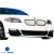 FRP WAL Front Bumper > BMW 5-Series (F10) 2011-2016 > 4dr - image 13