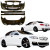 FRP WAL Body Kit 4pc > BMW 5-Series (F10) 2011-2016 > 4dr - image 3