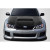 2008-2011 Subaru Impreza 2008-2014 WRX STI Dritech STI Look Hood - 1 Piece - image 1