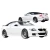 FRP LDES Body Kit 4pc > BMW 6-Series (E63 E64) 2004-2010 > 2dr - image 3