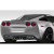 2005-2013 Chevrolet Corvette C6 Stingray Look Roof Window Rail Halo Kit - 3 Piece - image 1