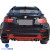 ModeloDrive FRP LUMM Rear Bumper w Diffuser > BMW X6 2008-2014 > 5dr - image 17