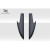 2005-2013 Chevrolet Corvette C6 Stingray Look Window Rails - 2 Piece - image 6