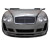 2003-2010 Bentley Continental GT GTC Carbon AF-2 Front Lip Spoiler ( CFP ) - 1 Piece ( Must be used with Carbon AF-2 Front Bumper) - image 1