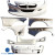 FRP GTR Wide Body Kit 8pc > BMW Z4 M (E86) 2006-2008 > 3dr Coupe - image 2