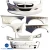 FRP GTR Wide Body Kit 8pc > BMW Z4 M (E86) 2006-2008 > 3dr Coupe - image 2