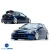 FRP ZEA Body Kit 4pc > Honda Civic (EK9) 1996-1998 > 3-Door Hatch - image 2