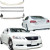FRP ING Body Kit 4pc > Lexus GS300 2006-2007 - image 3
