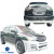 FRP ZEU Body Kit 4pc > Lexus RX350 2010-2012 - image 2