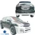 FRP ZEU Body Kit 4pc > Lexus RX350 2010-2012 - image 2