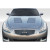 2007-2013 Infiniti G Sedan G25 G35 G37 / Q40 TS-1 Hood - 1 Piece - image 6