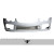 2003-2008 Mercedes SL Class R230 AF-Signature 1 Series Wide Body Conversion Front Bumper ( GFK ) - 1 Piece - image 3