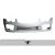 2003-2008 Mercedes SL Class R230 AF-Signature 1 Series Wide Body Conversion Front Bumper ( GFK ) - 1 Piece - image 3
