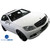 ModeloDrive FRP LORI Front Bumper > Mercedes-Benz C-Class W204 2008-2011 - image 4