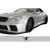 2003-2012 Mercedes SL Class R230 AF-Signature 1 Series Wide Body Conversion Side Skirts ( GFK ) - 2 Piece - image 12