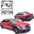 FRP PDES BSER Wide Body Kit > Mercedes-Benz C-Class (W204) 2012-2014 > 4-Door Sedan - image 1