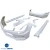 FRP PDES BSER Wide Body Kit > Mercedes-Benz C-Class (W204) 2012-2014 > 4-Door Sedan - image 3