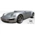 1989-1994 Porsche 964 Turbo Look Front Bumper - 1 Piece - image 4