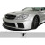 2003-2012 Mercedes SL Class R230 AF-Signature 2 Series Wide Body Conversion Front Bumper ( GFK ) - 1 Piece - image 2