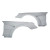 2003-2012 Mercedes SL Class R230 AF-Signature 2 Series Wide Body Conversion Front Fenders ( GFK ) - 2 Piece - image 2